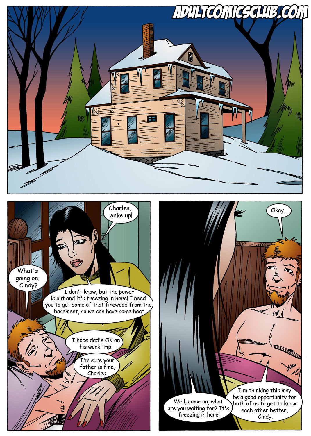 Blizzard [AdultComicsClub] Cartoon Porn Comic