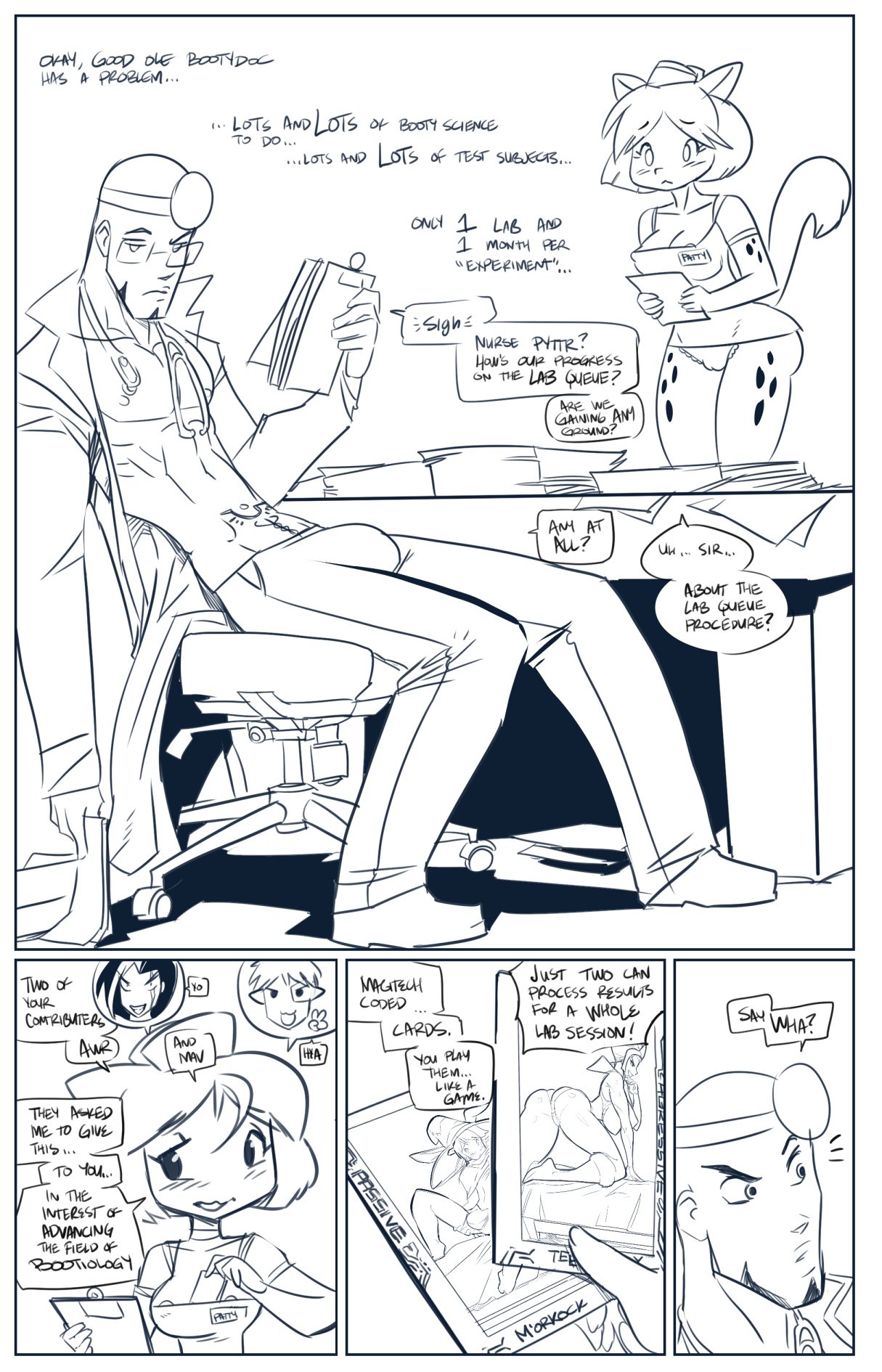 Cardgame [Fred Perry] Cartoon Porn Comic