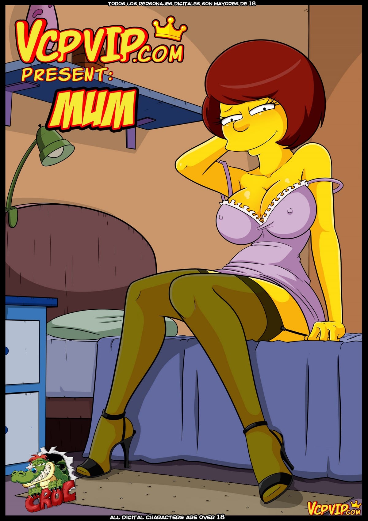 Mama (The Simpsons) [Croc] Cartoon Porn Comic