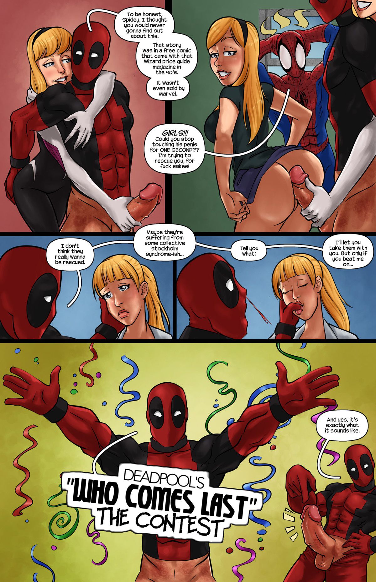 Gwen Stacys Are The Sole Property Of Deadpool (Deadpool , Spider-Man) [Tracy Scops] #4