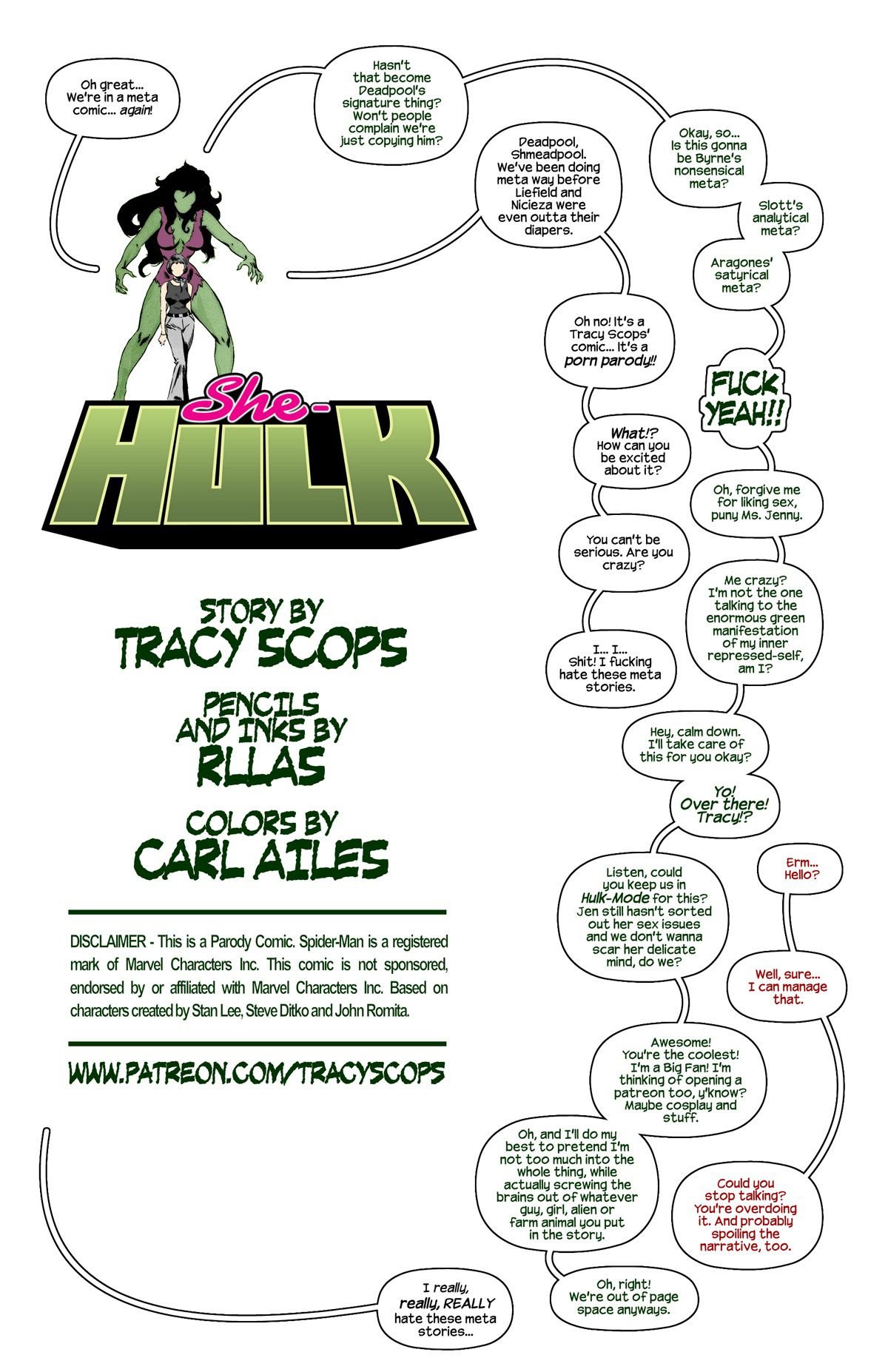 She-Hulk (Savage She-Hulk , Spider-Man) [Tracy Scops] #2