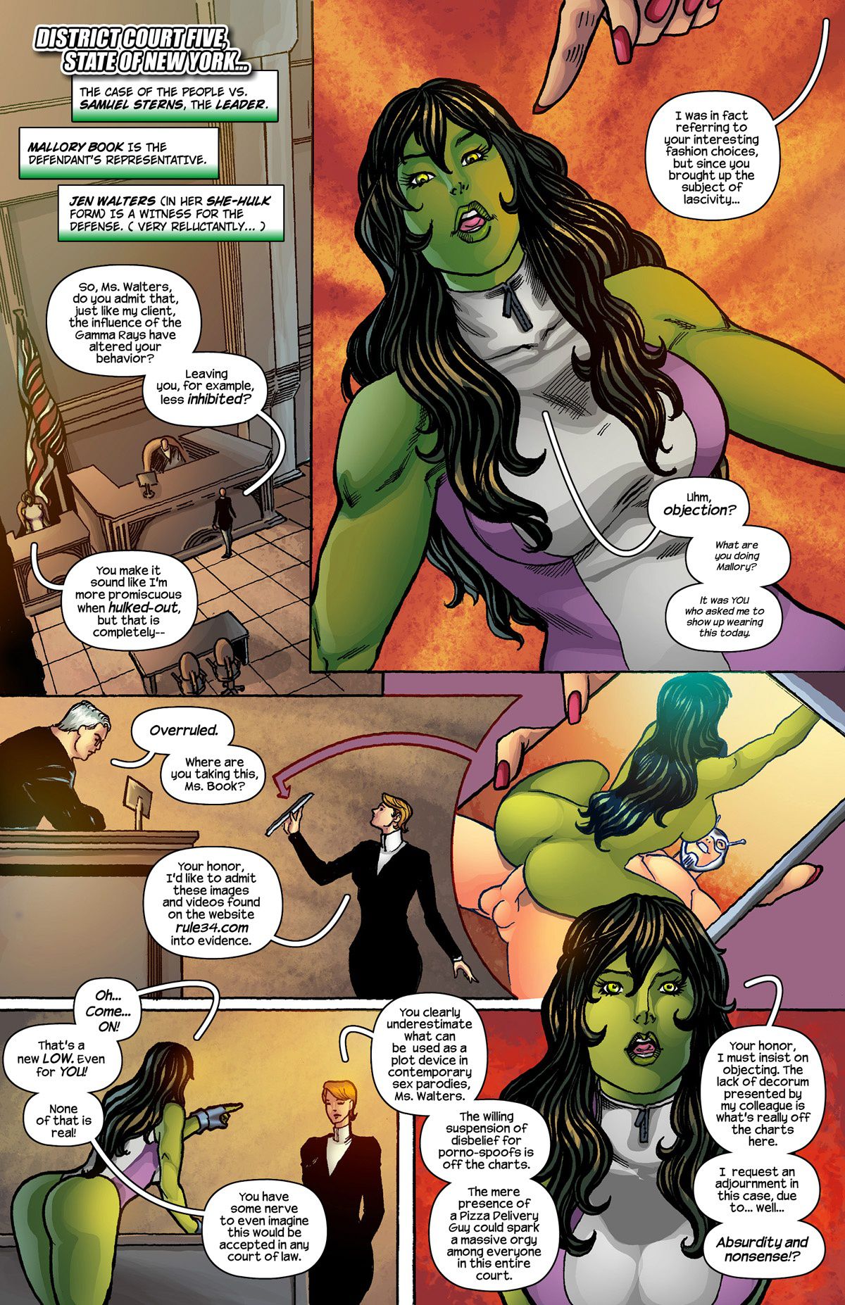 She-Hulk (Savage She-Hulk , Spider-Man) [Tracy Scops] #3