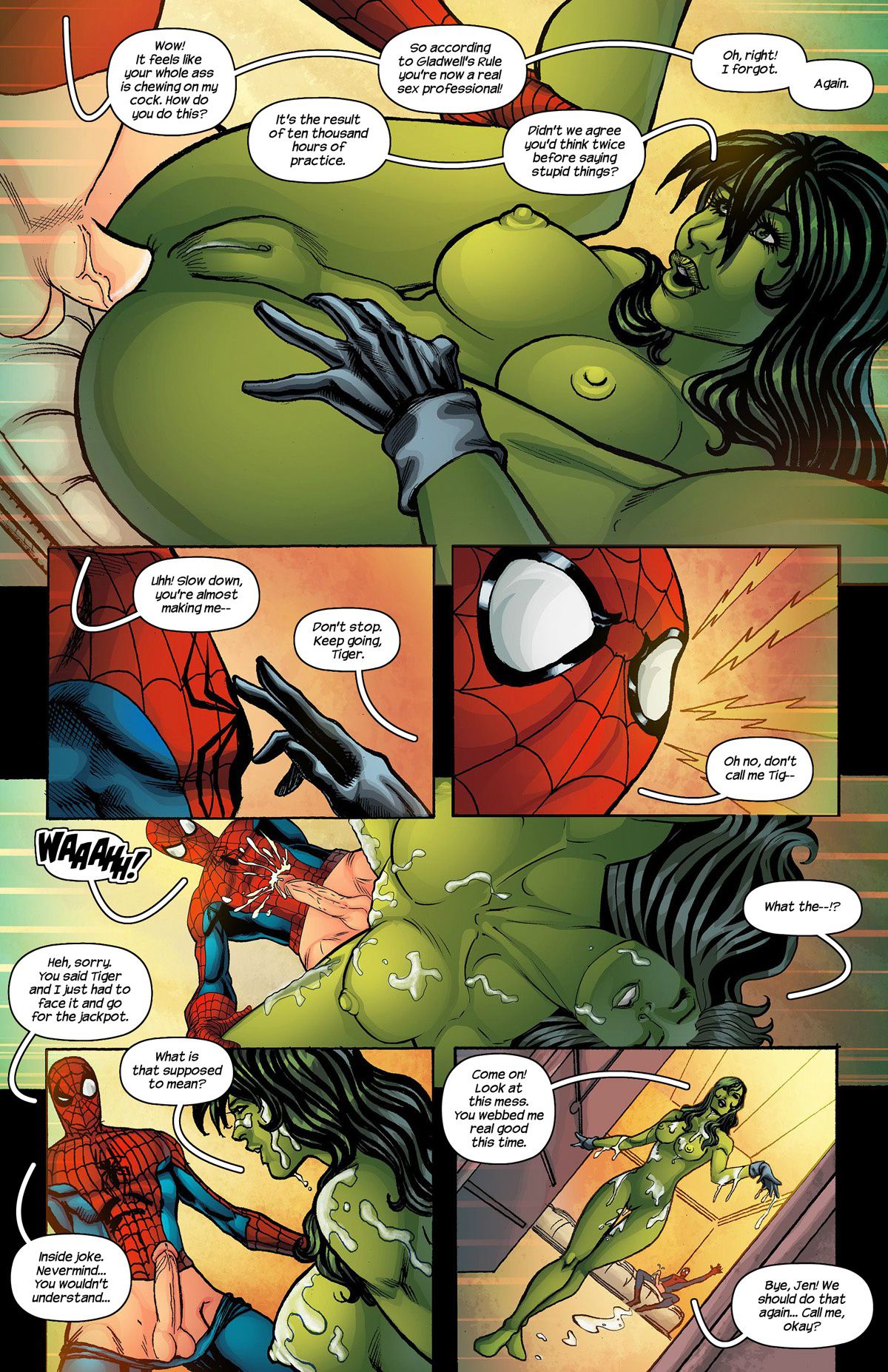 She-Hulk (Savage She-Hulk , Spider-Man) [Tracy Scops] #9