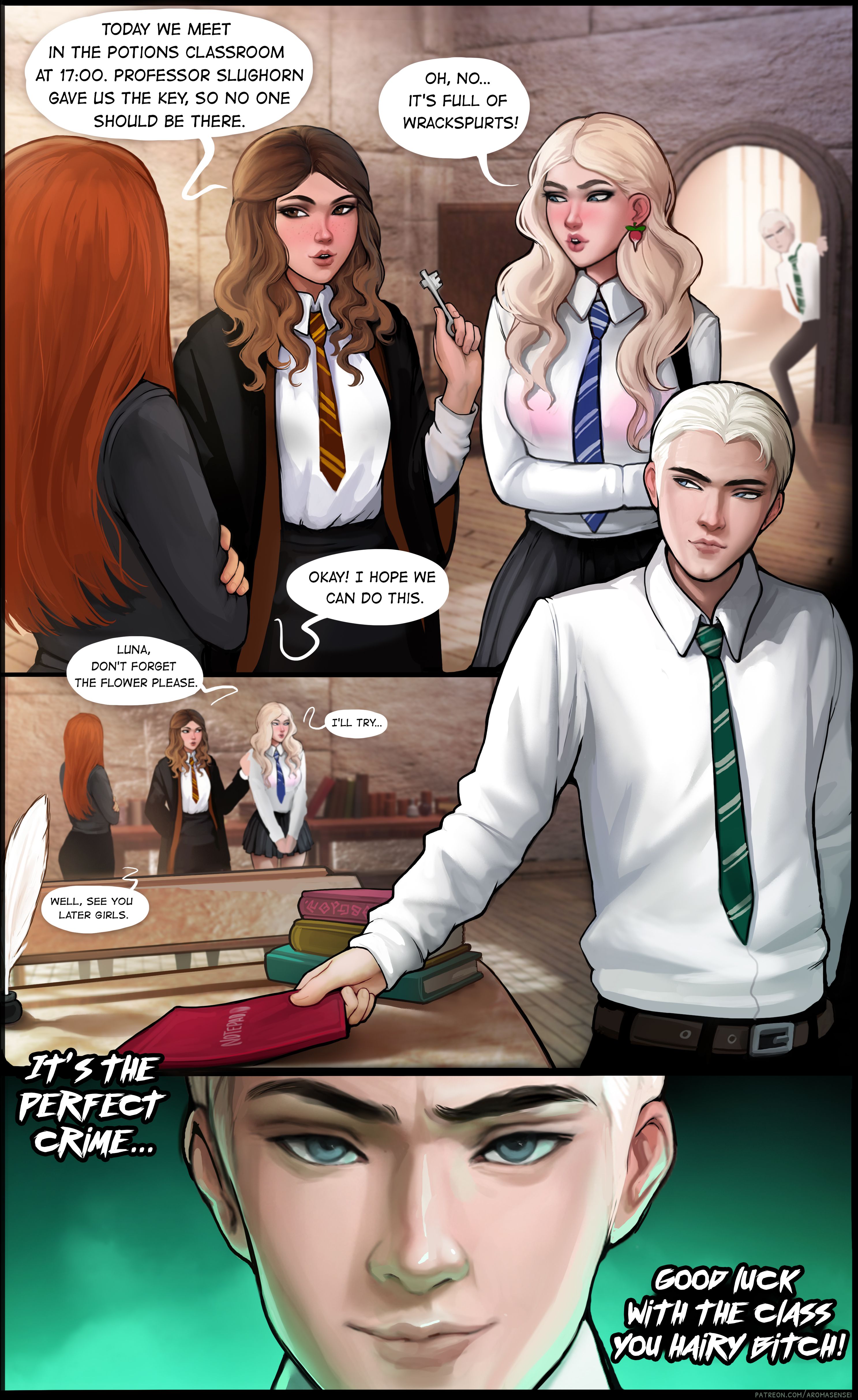 Extra Lesson (Harry Potter) [Aroma Sensei] #8