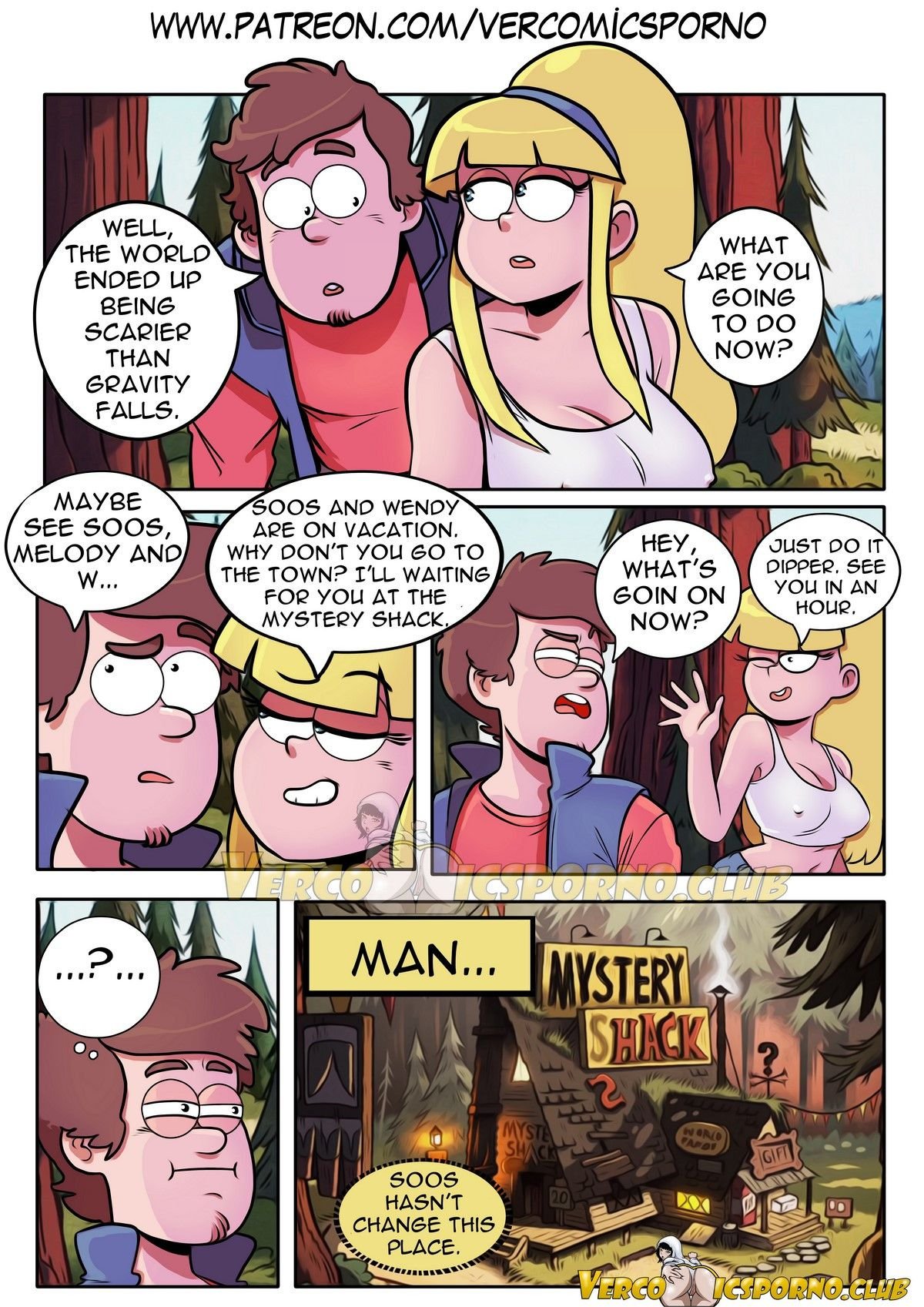 The Next Summer (Gravity Falls) [Gansoman] #5