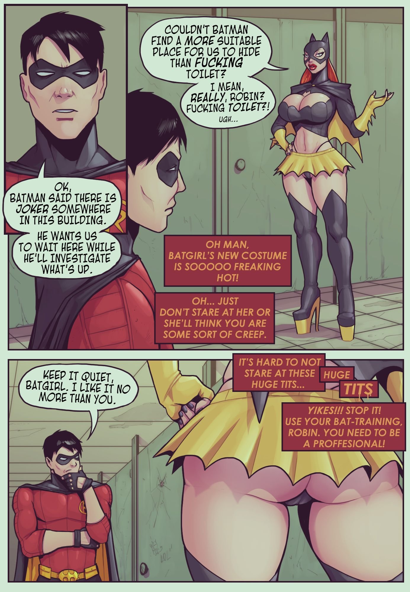 Ruined Gotham – Batgirl Loves Robin (Batman) [DevilHS] #2