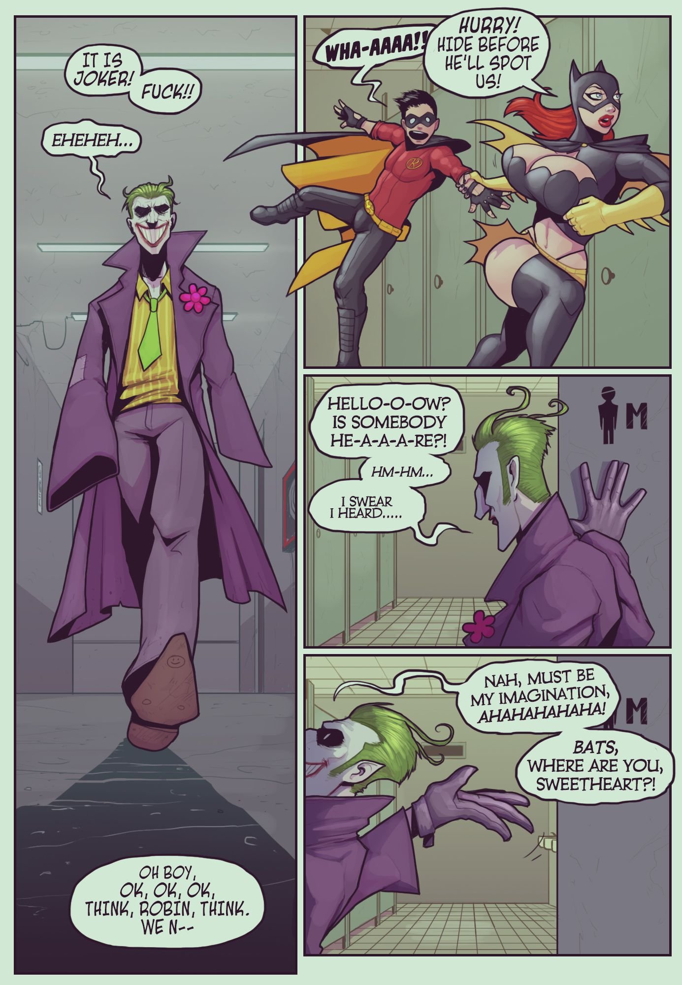 Ruined Gotham – Batgirl Loves Robin (Batman) [DevilHS] #4