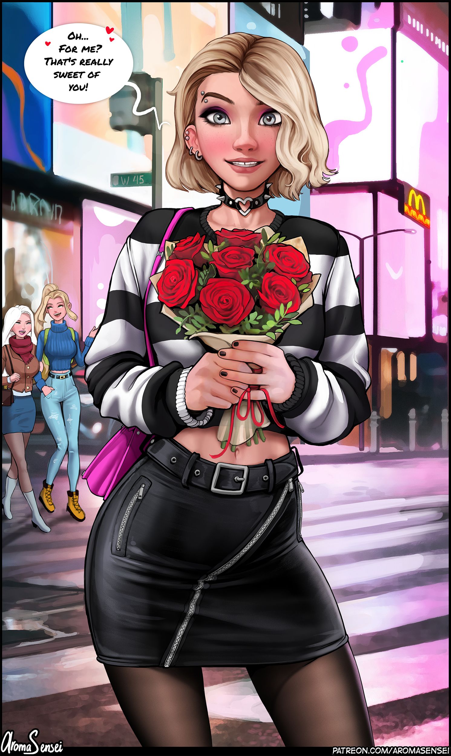 Gwen’s Going On A Date (Spider-Man) [Aroma Sensei] #8