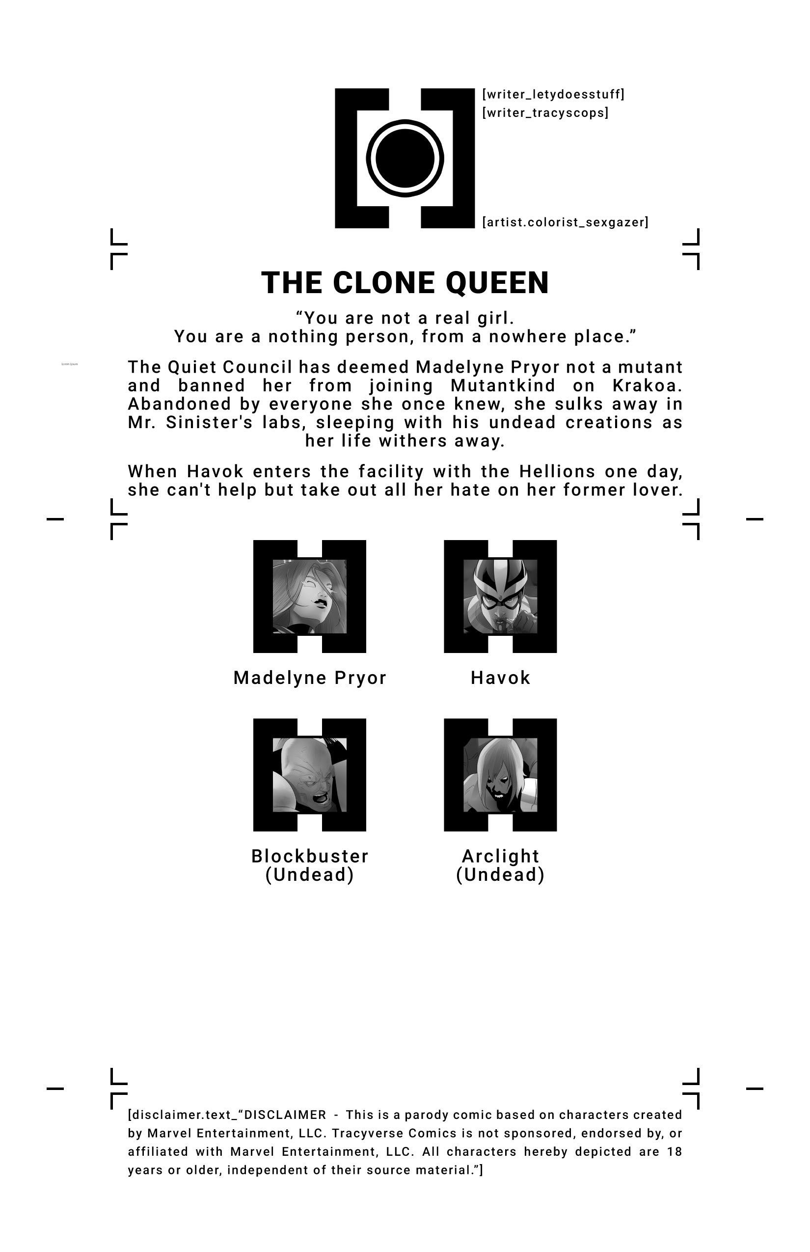 House Of XXX – The Clone Queen (X-Men) [Tracy Scops] #2