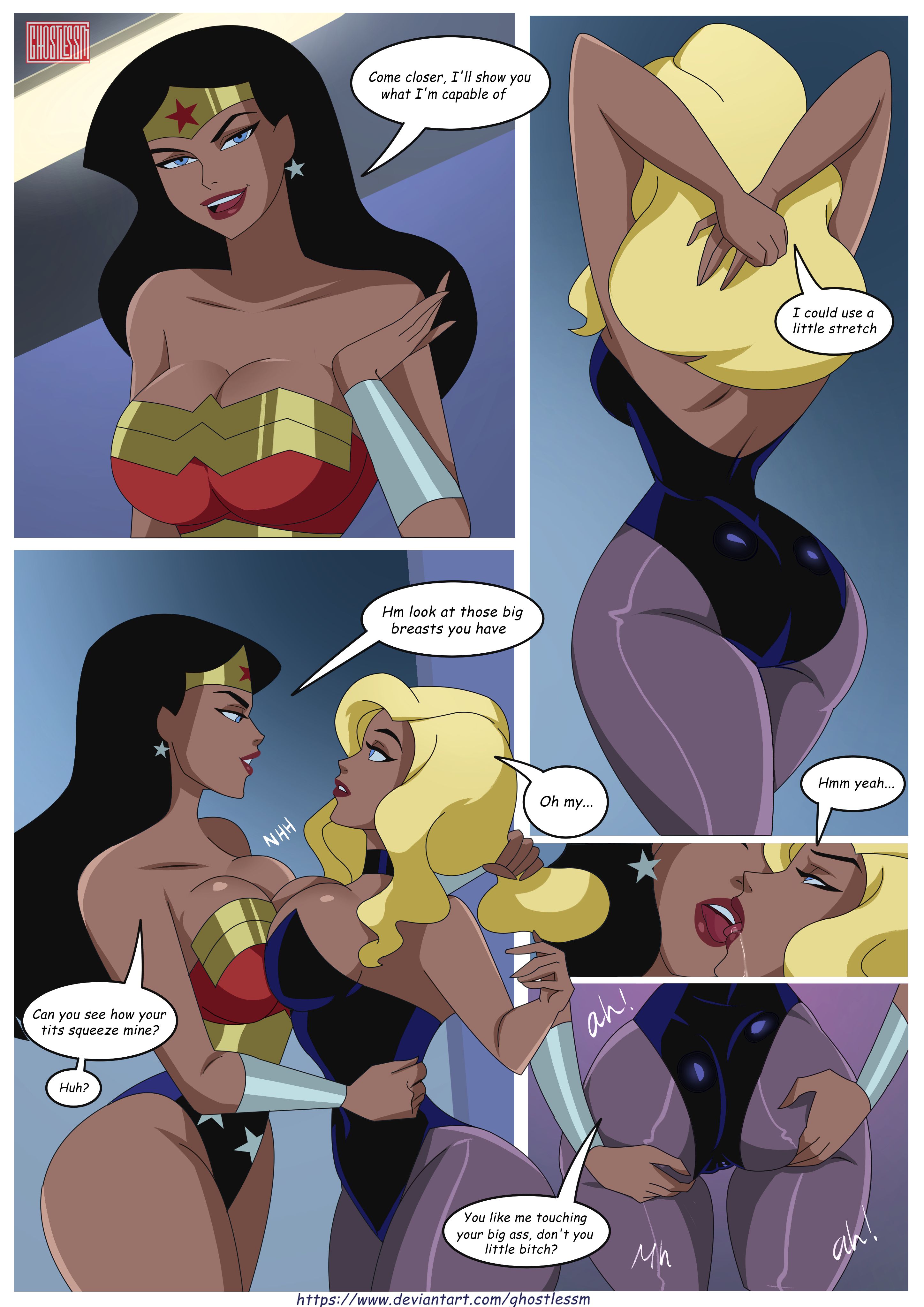 Hot Workout (Justice League) [GhostlessM] #5