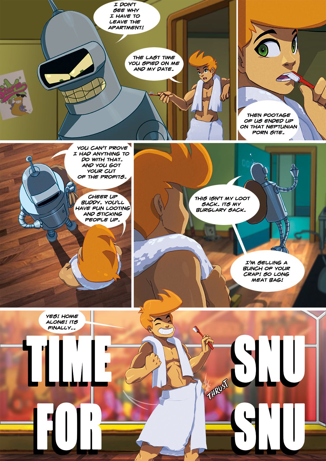 Time for snusnu (Futurama) [Tovio Rogers] #3