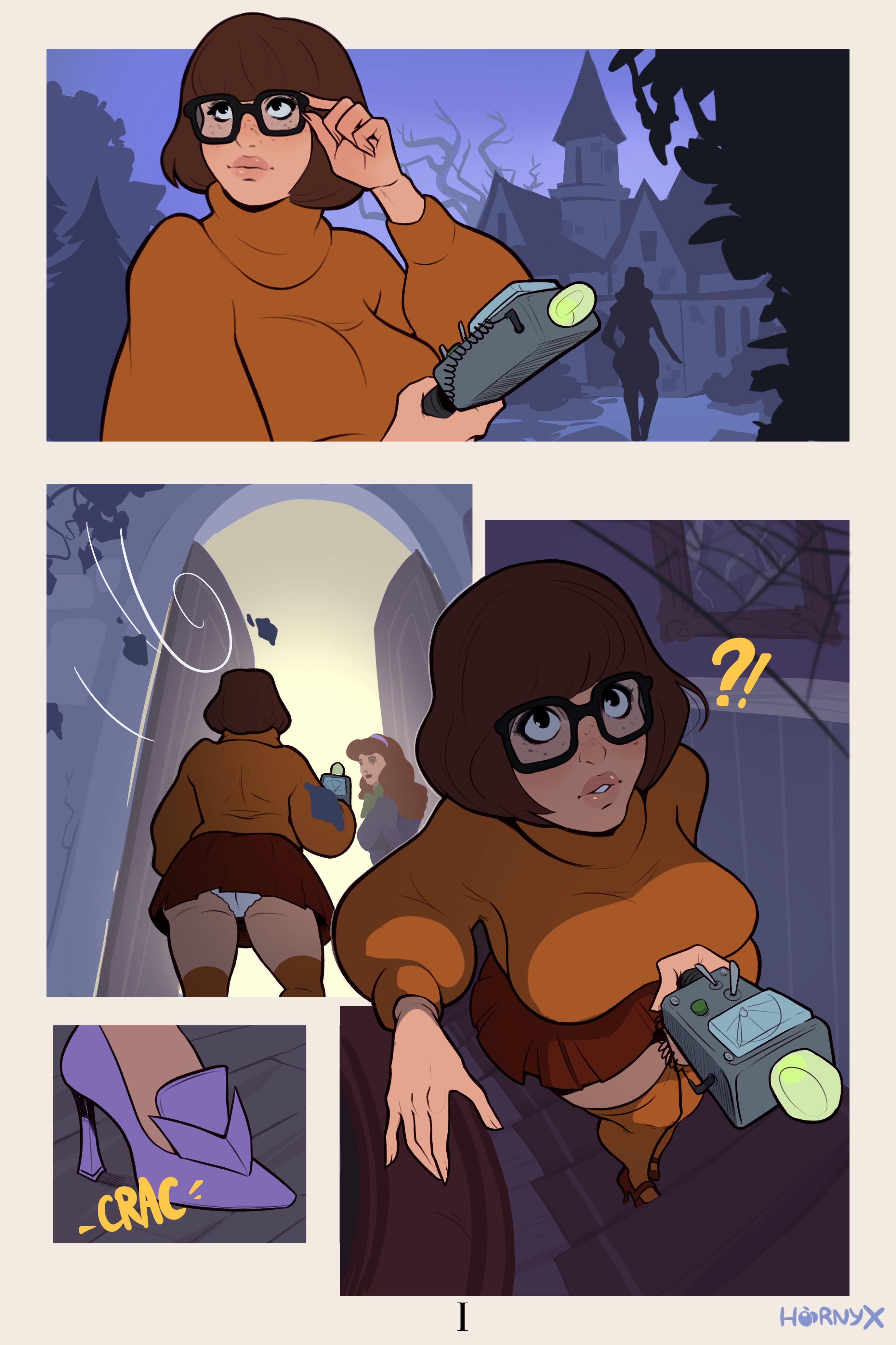 Velma and Daphne’s spooky night (Scooby-Doo) [Hornyx] #1