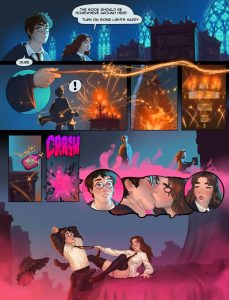Harry and Hermione in the Room of Requirements (Harry Potter) [Joixxx]