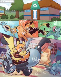 Chica’s Typical Training Day (Pokemon) [Cobatsart]
