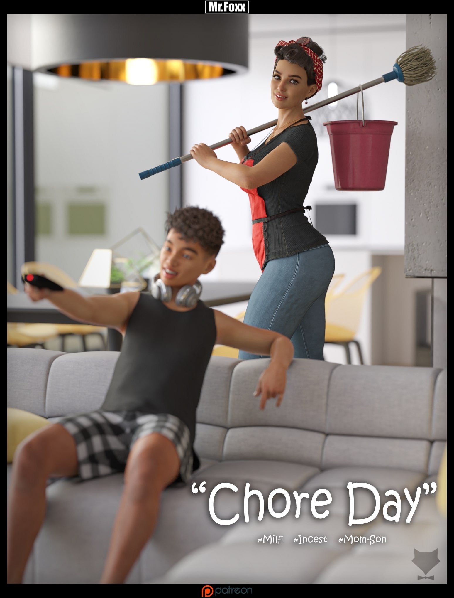 Chore Day [Mr.FOXX] Porn Comic