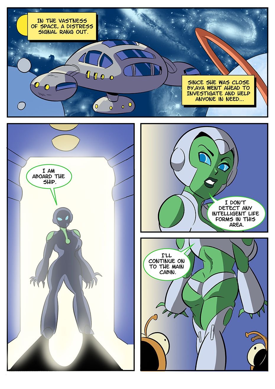 Intergalactic Trouble [Glassfish] Porn Comic