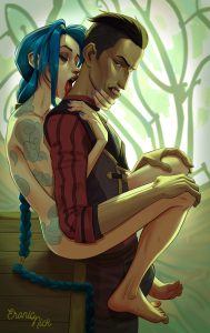 Jinx & Silco (League of Legends) [Nick Eronic]