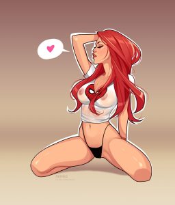 Mary Jane and unexpected visitor (Spider-Man) [Olena Minko]
