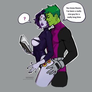 Raven and Beast Boy (Teen Titans) [Olena Minko] Porn Comic