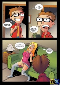 Steve and Francine (American Dad!) [Drawn-Sex]