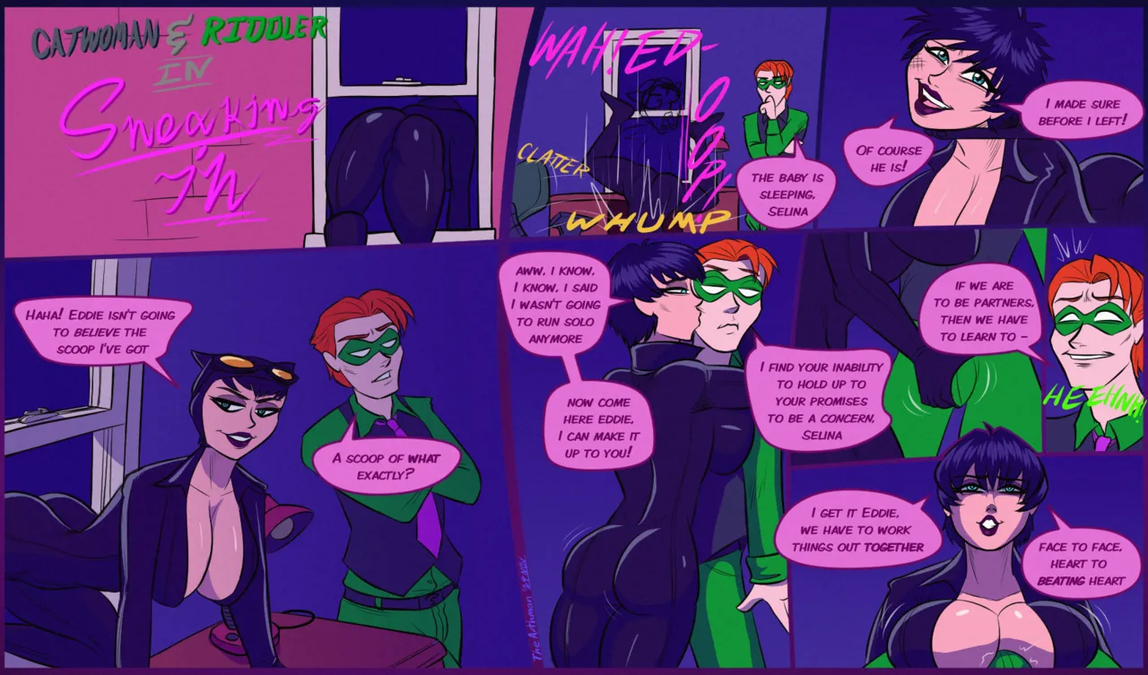 The_Arthman_1135627_Sneaking_In_Page_01 - Cartoon Porn Comic