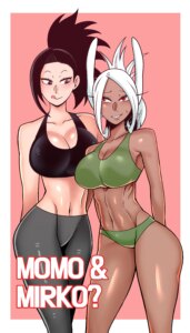 Momo & Mirko? (My Hero Academia) [TSFSingularity , DeaF]