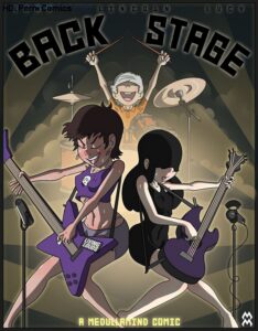 Back Stage comic porn