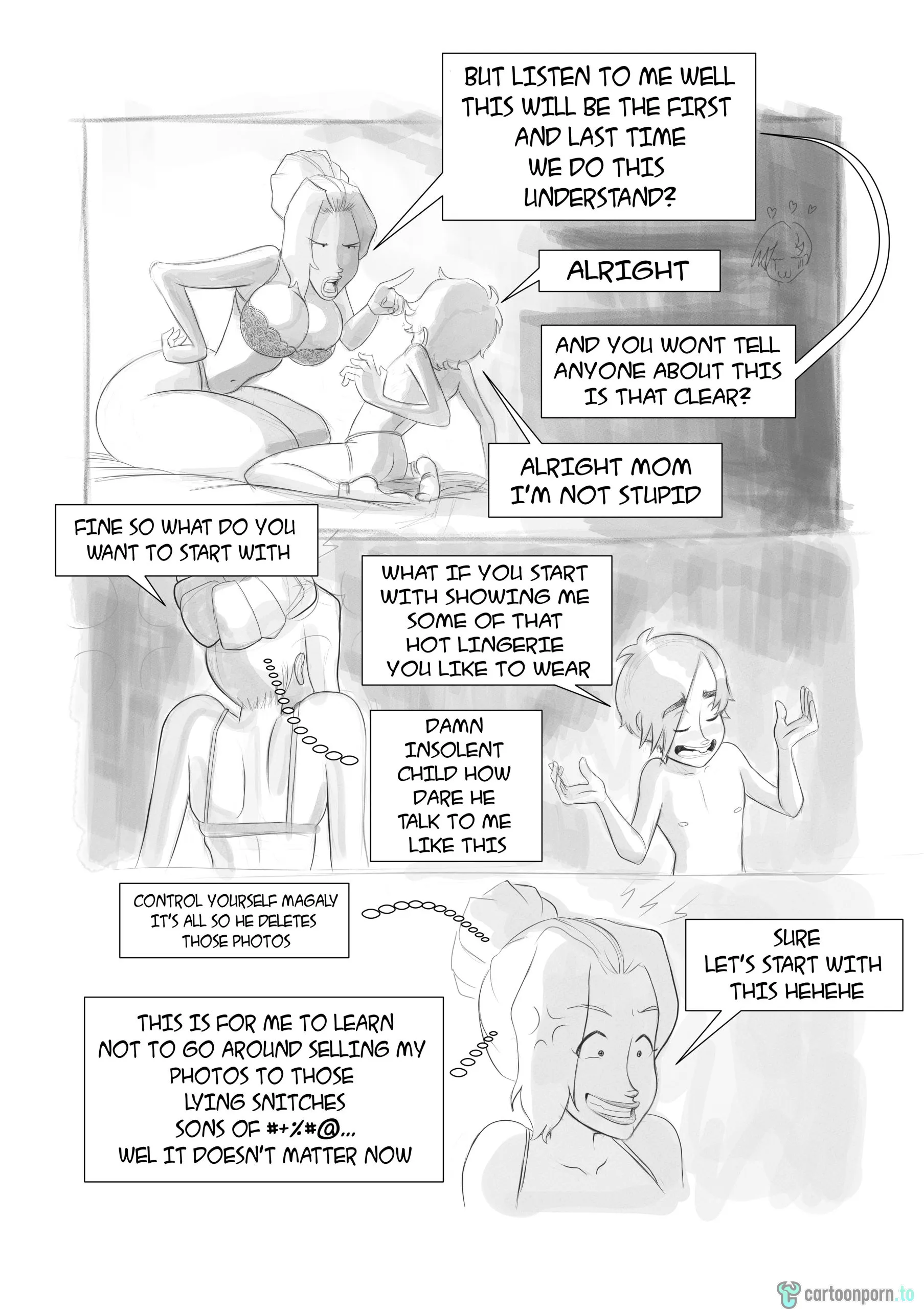 A Night With Mom [Art Tzi] - Chapter 1 — Page 17