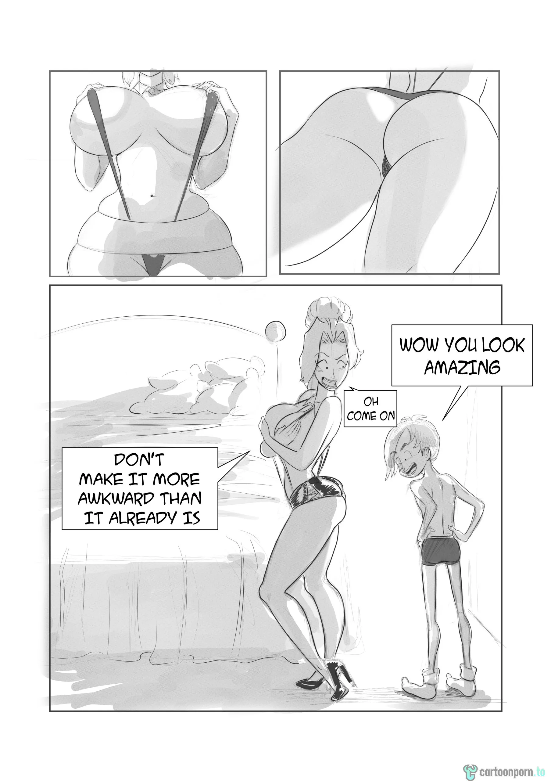 A Night With Mom [Art Tzi] - Chapter 1 — Page 19