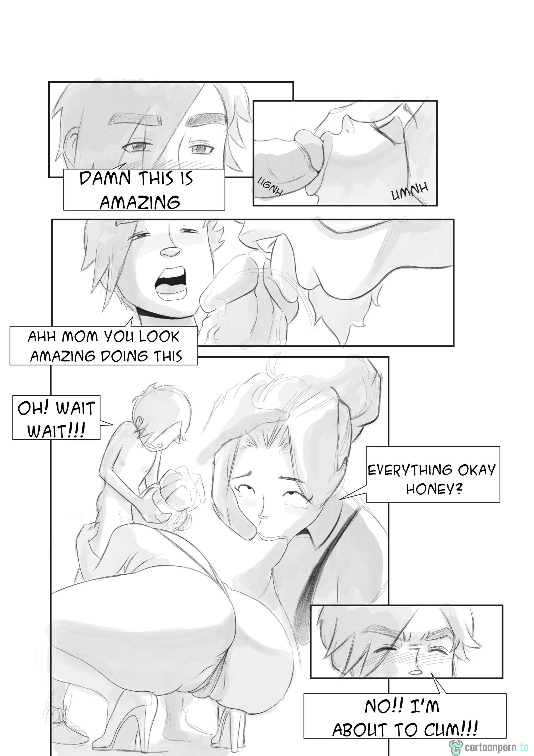 A Night With Mom [Art Tzi] - Chapter 1 — Page 25