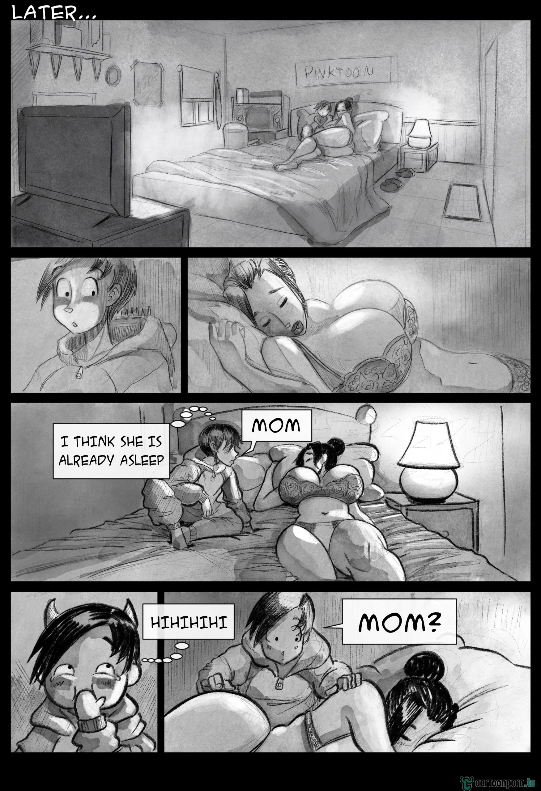 A Night With Mom [Art Tzi] - Chapter 1 — Page 4