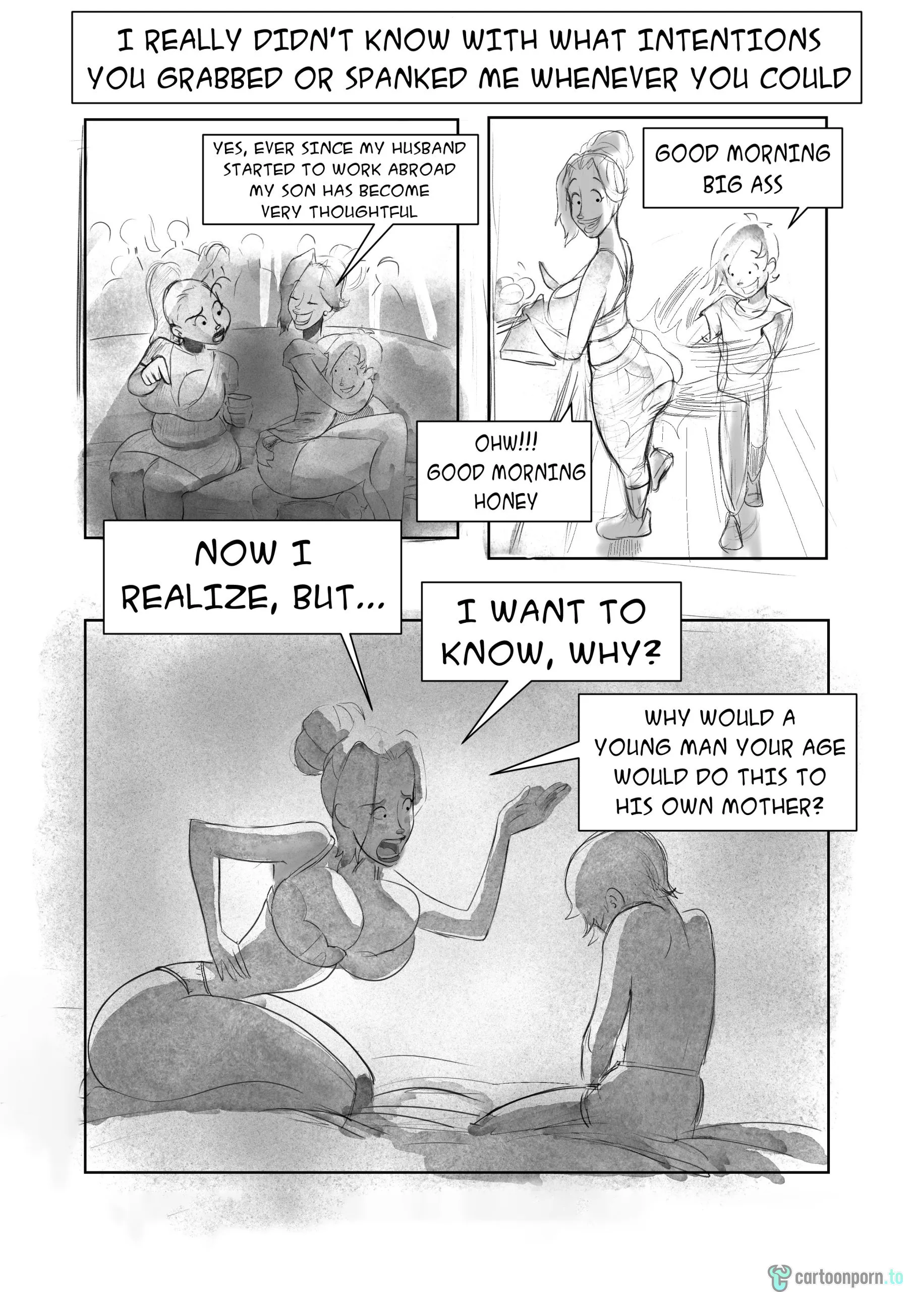 A Night With Mom [Art Tzi] - Chapter 1 — Page 9