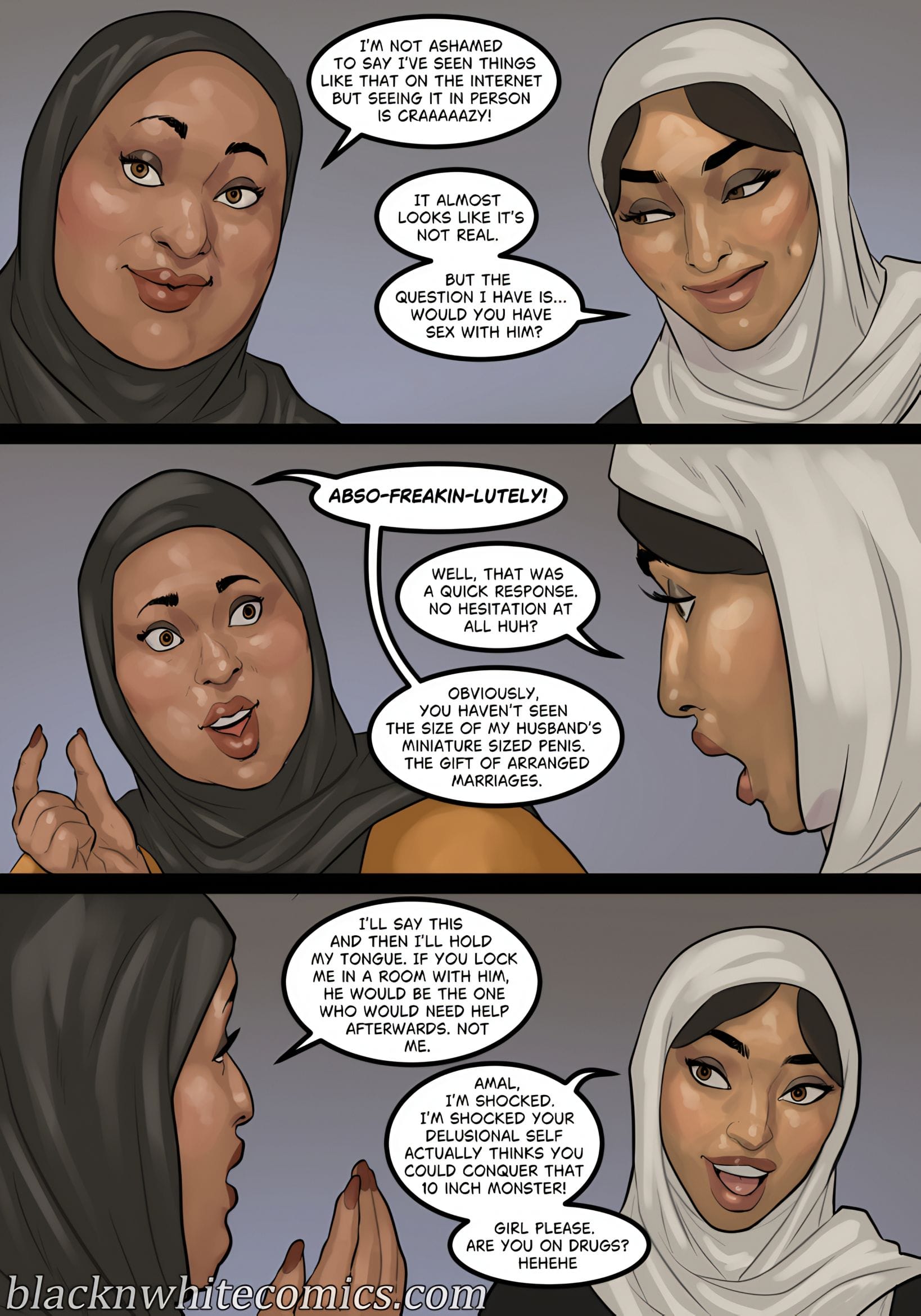 Art Class [BlackNWhiteComics] - Chapter 3 — Page 10