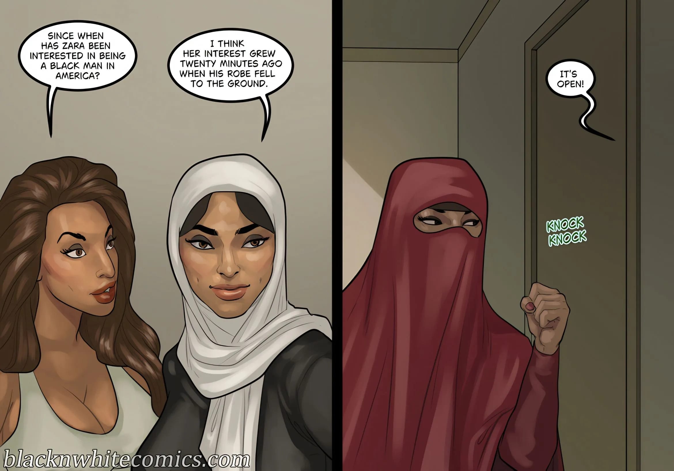 Art Class [BlackNWhiteComics] - Chapter 3 — Page 13