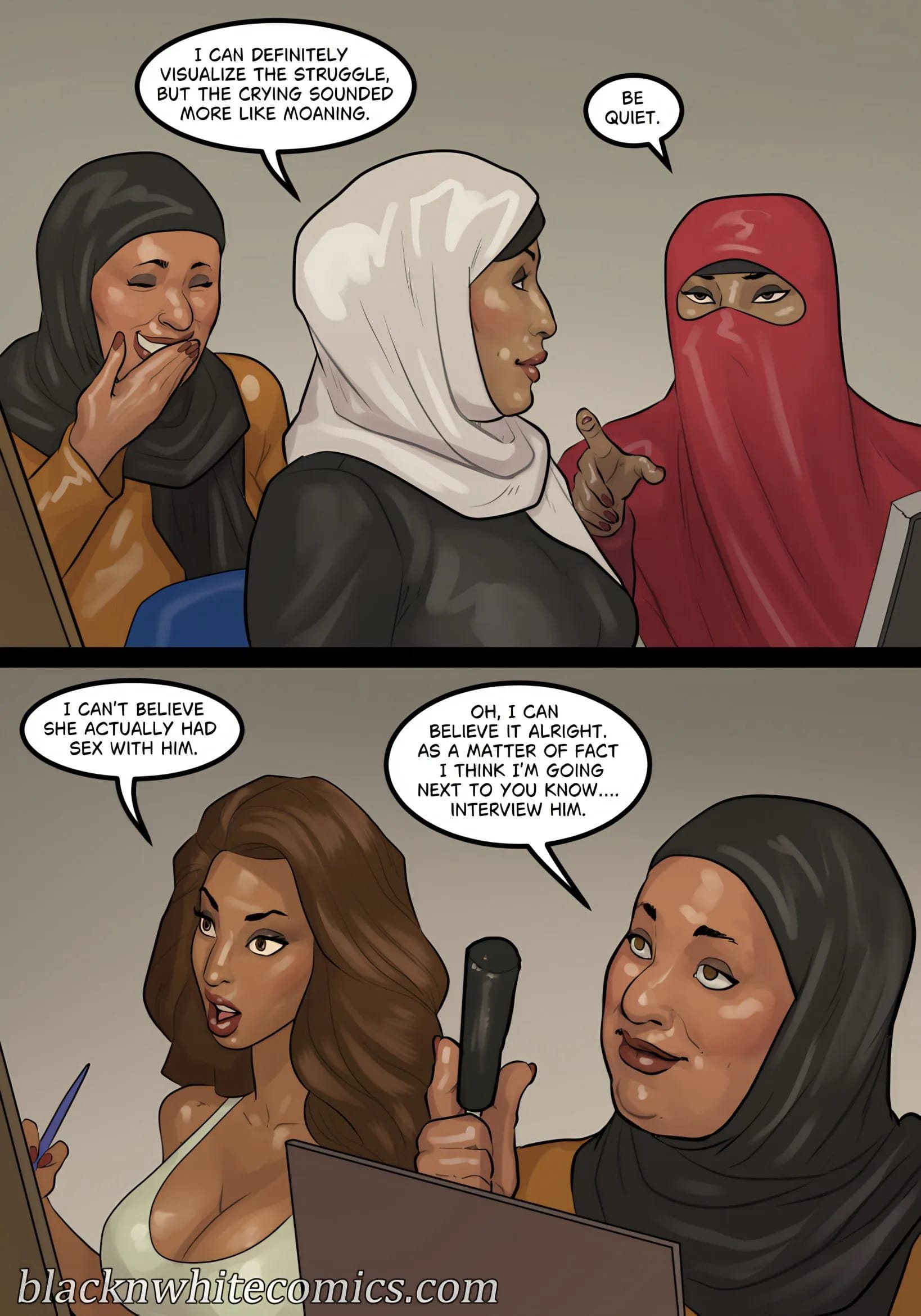 Art Class [BlackNWhiteComics] - Chapter 3 — Page 30