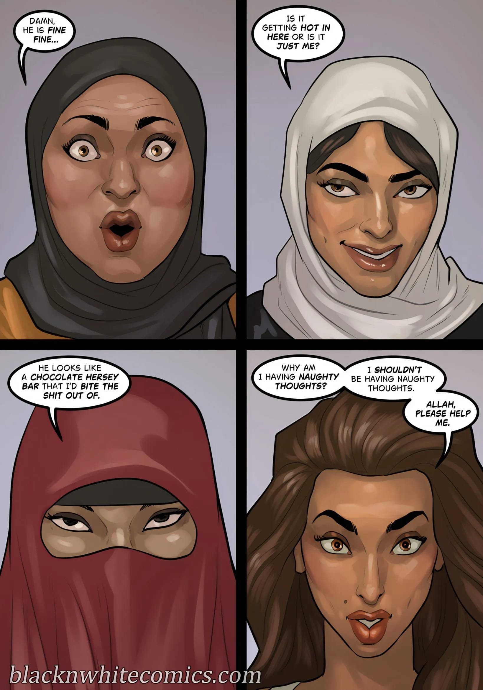 Art Class [BlackNWhiteComics] - Chapter 3 — Page 6