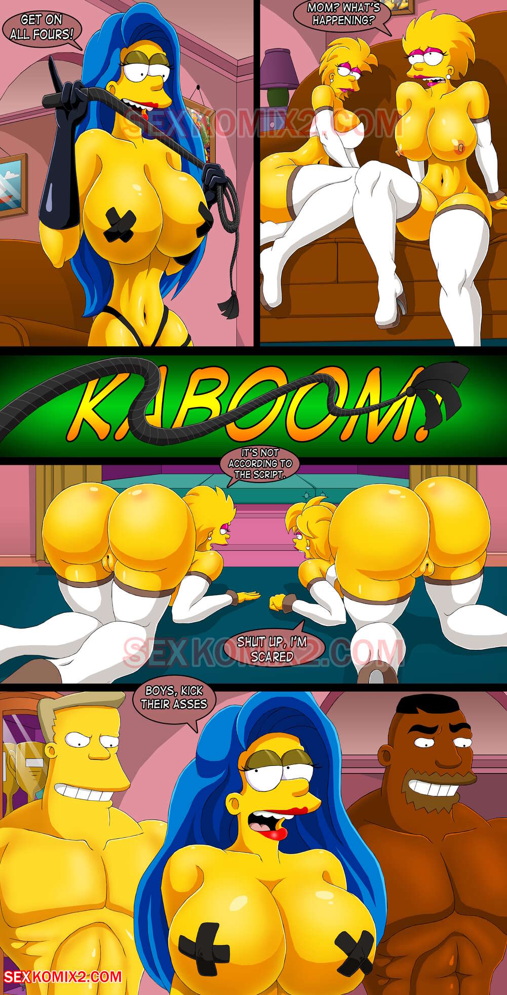 To the planet Orgasmo (The Simpsons) [SexKomix] - Chapter 1 — Page 18