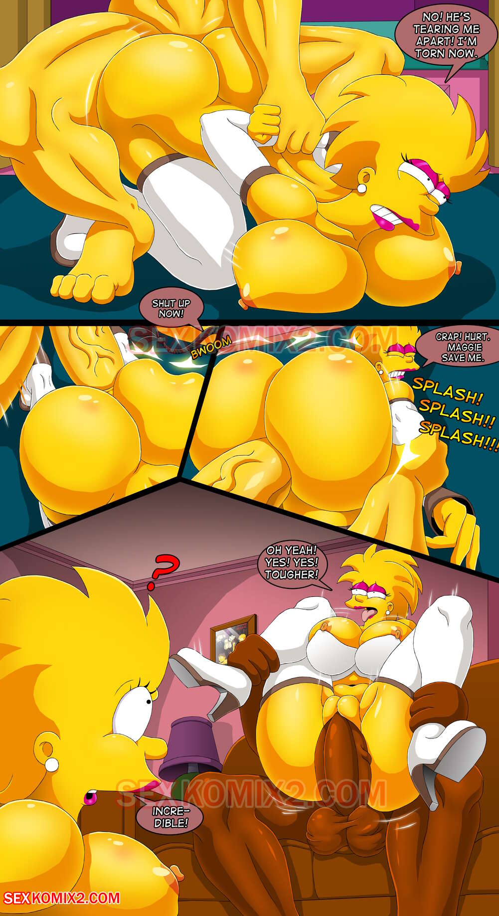 To the planet Orgasmo (The Simpsons) [SexKomix] - Chapter 1 — Page 21