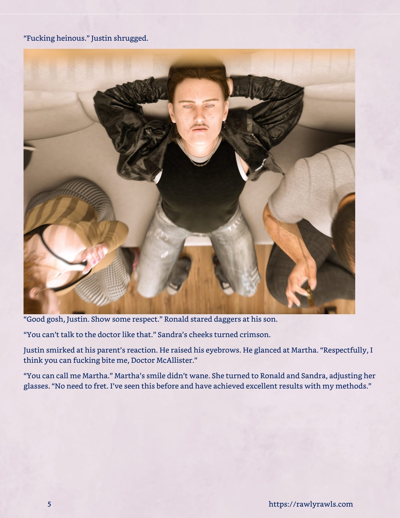 The McAllister Method [Redoxa , RawlyRawls] - Chapter 1 — Page 5