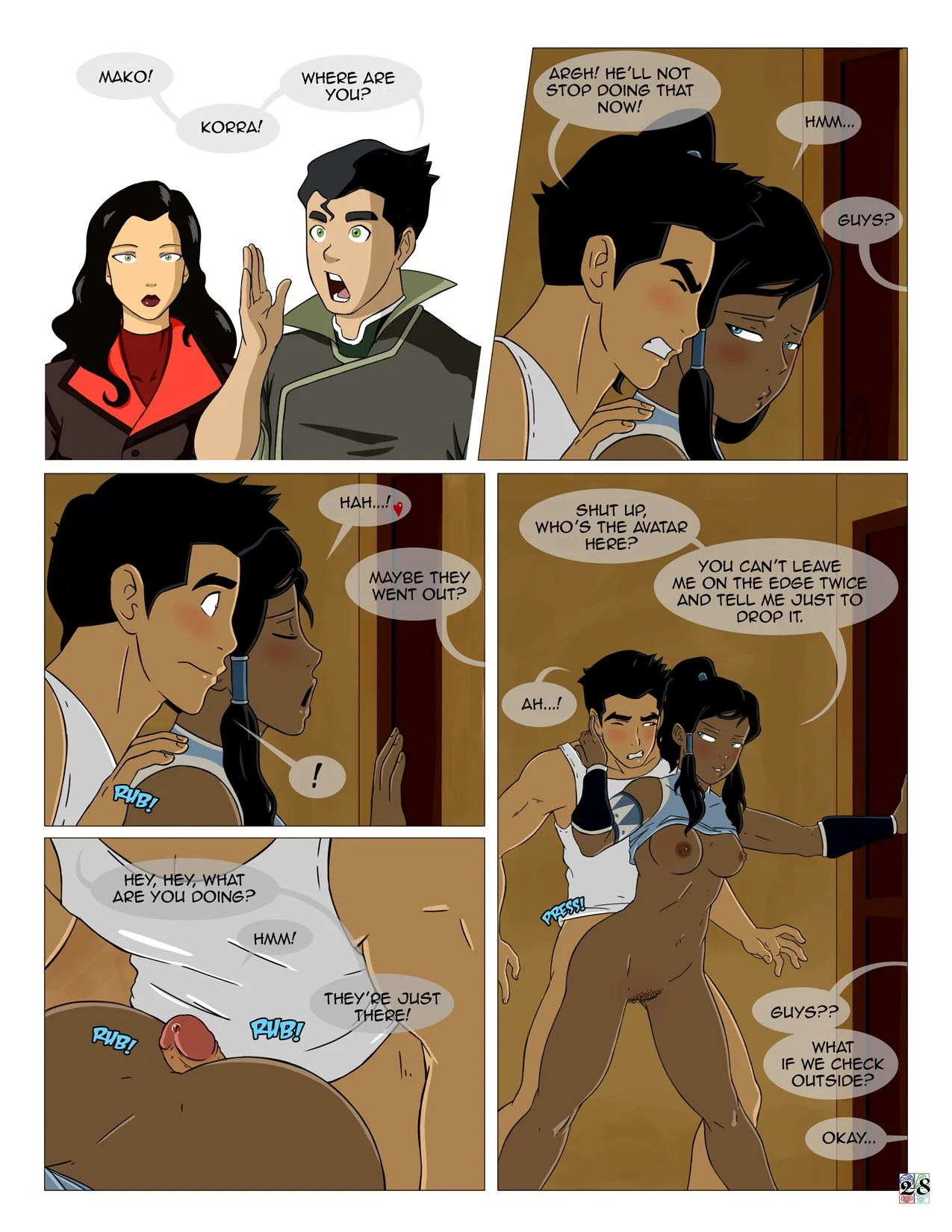 Intimate Meeting (The Legend of Korra) [Area] - Chapter 1 — Page 29