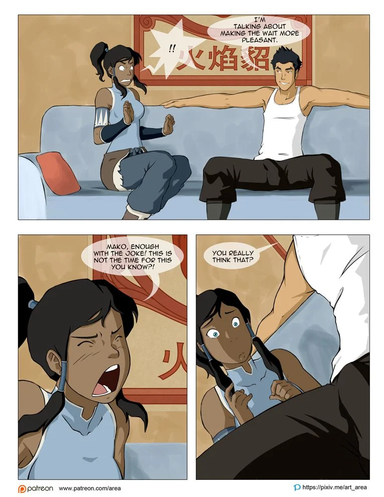 Intimate Meeting (The Legend of Korra) [Area] - Chapter 1 — Page 4