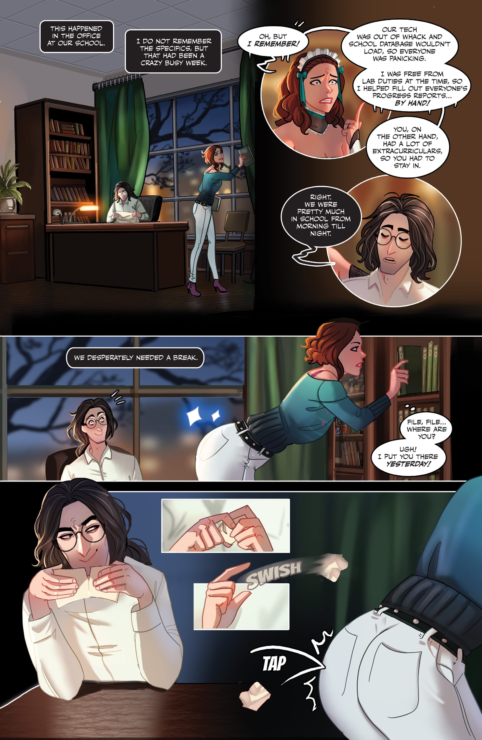 Crimson after Hours [Stjepan Sejic] - Chapter 1 — Page 107