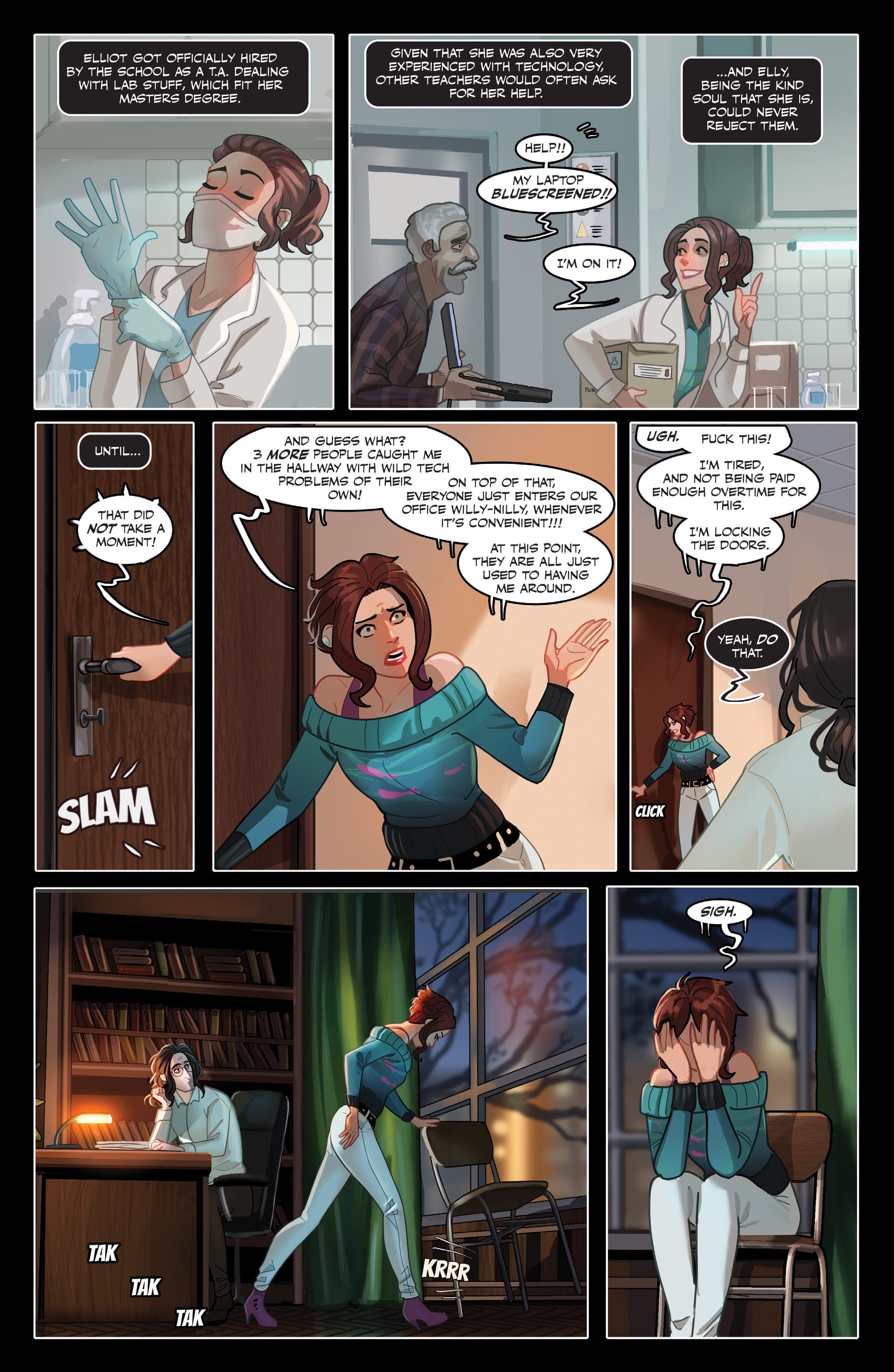 Crimson after Hours [Stjepan Sejic] - Chapter 1 — Page 110