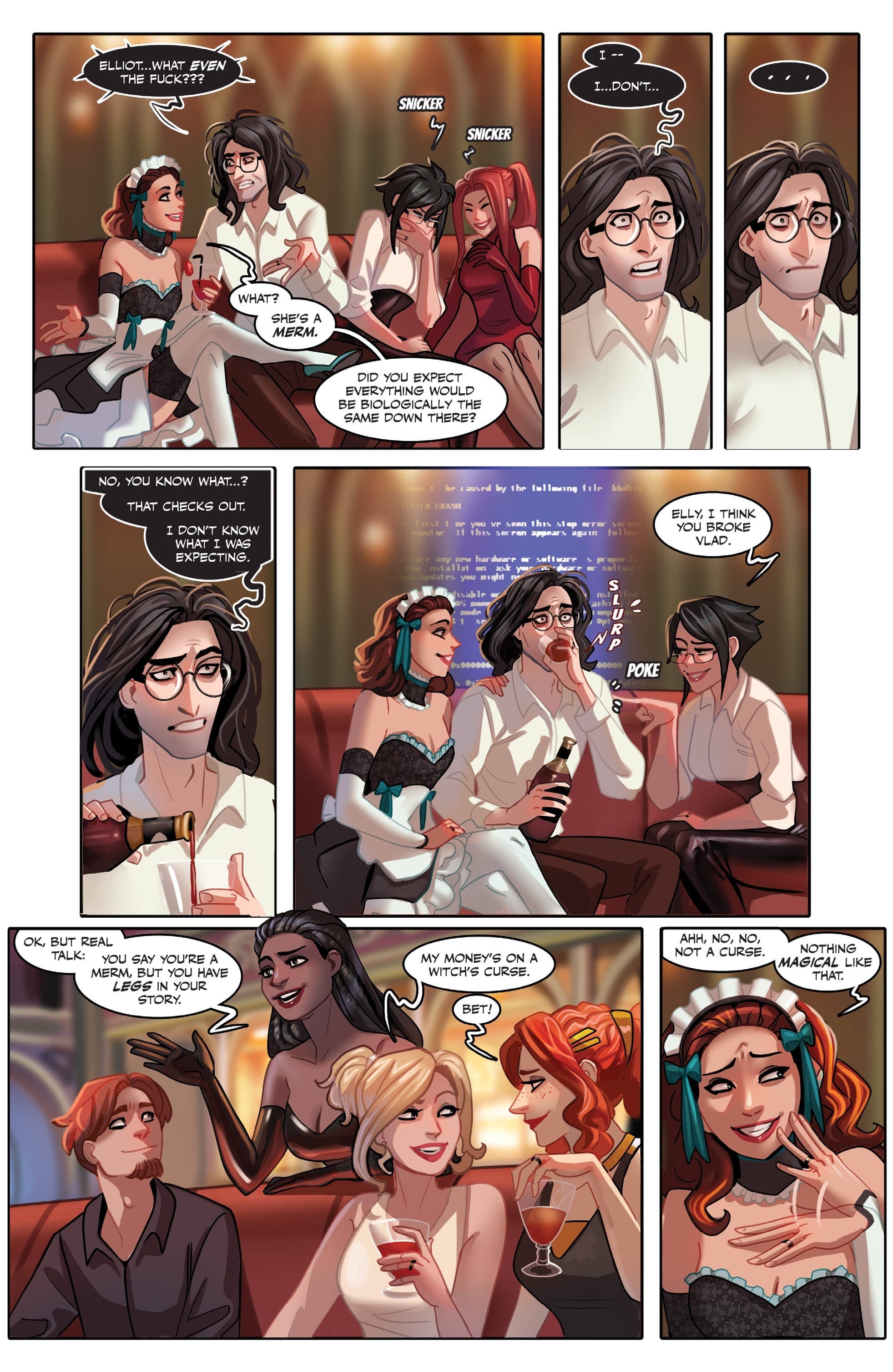 Crimson after Hours [Stjepan Sejic] - Chapter 1 — Page 140