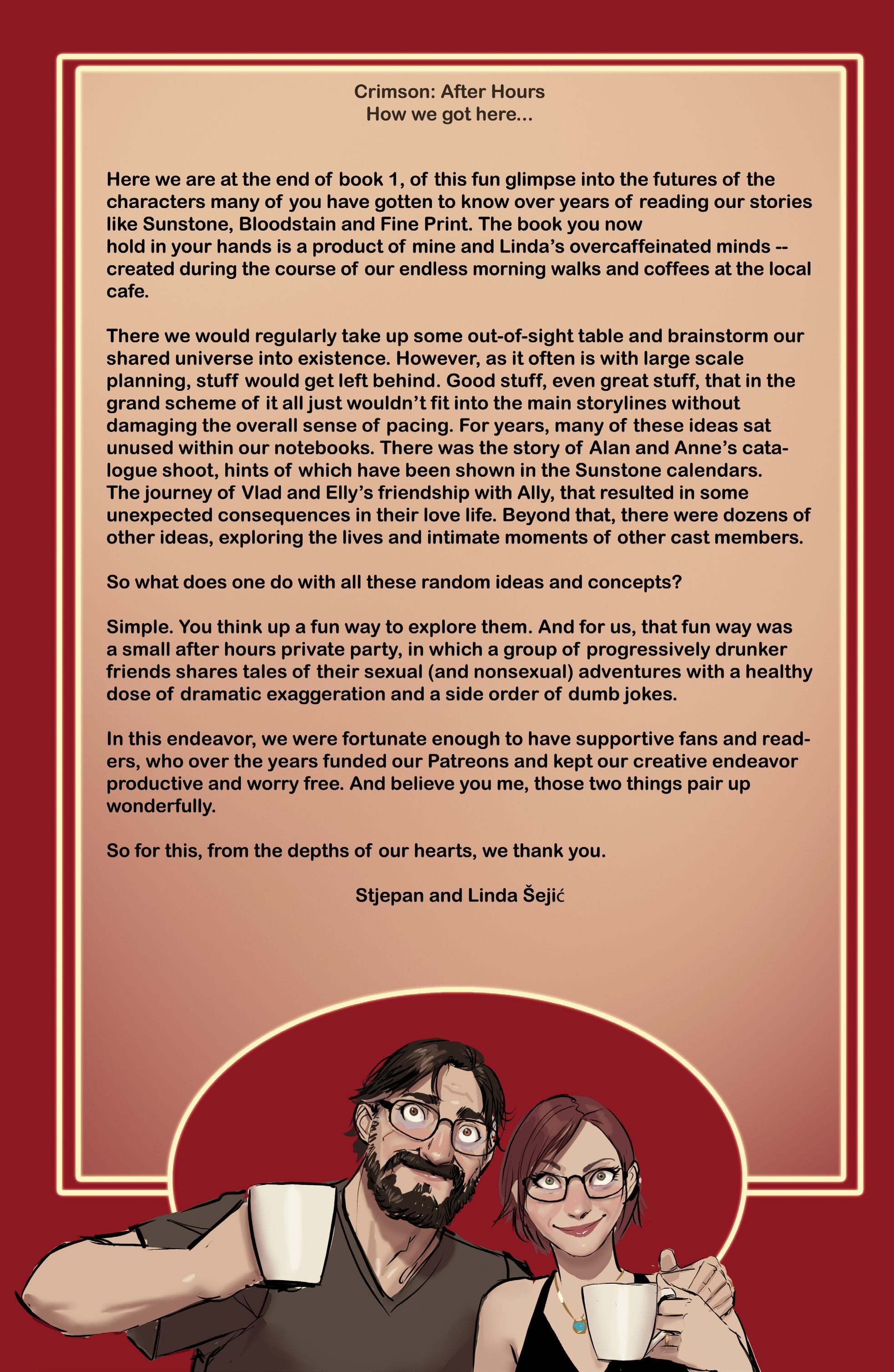 Crimson after Hours [Stjepan Sejic] - Chapter 1 — Page 167