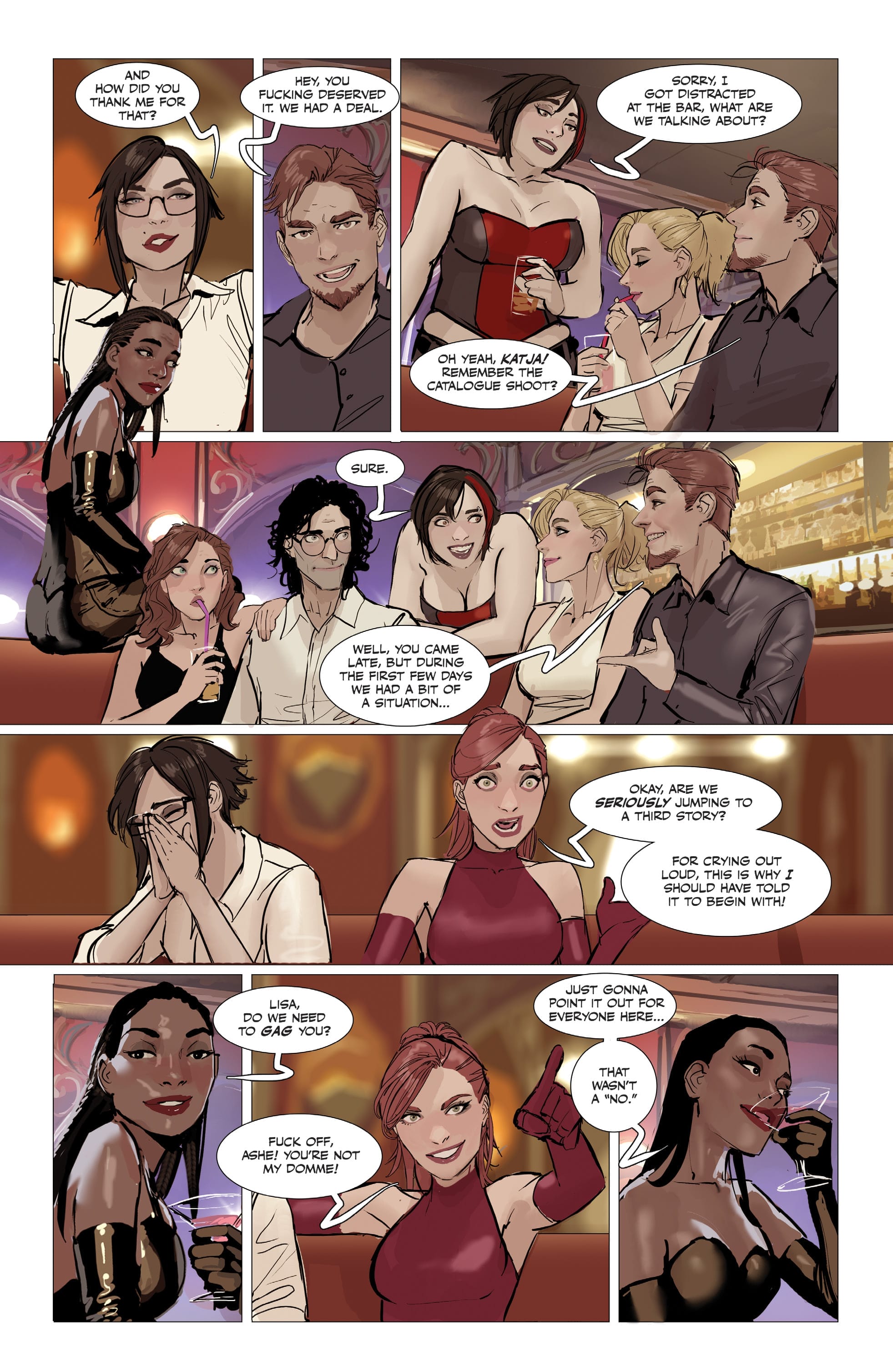Crimson after Hours [Stjepan Sejic] - Chapter 1 — Page 21
