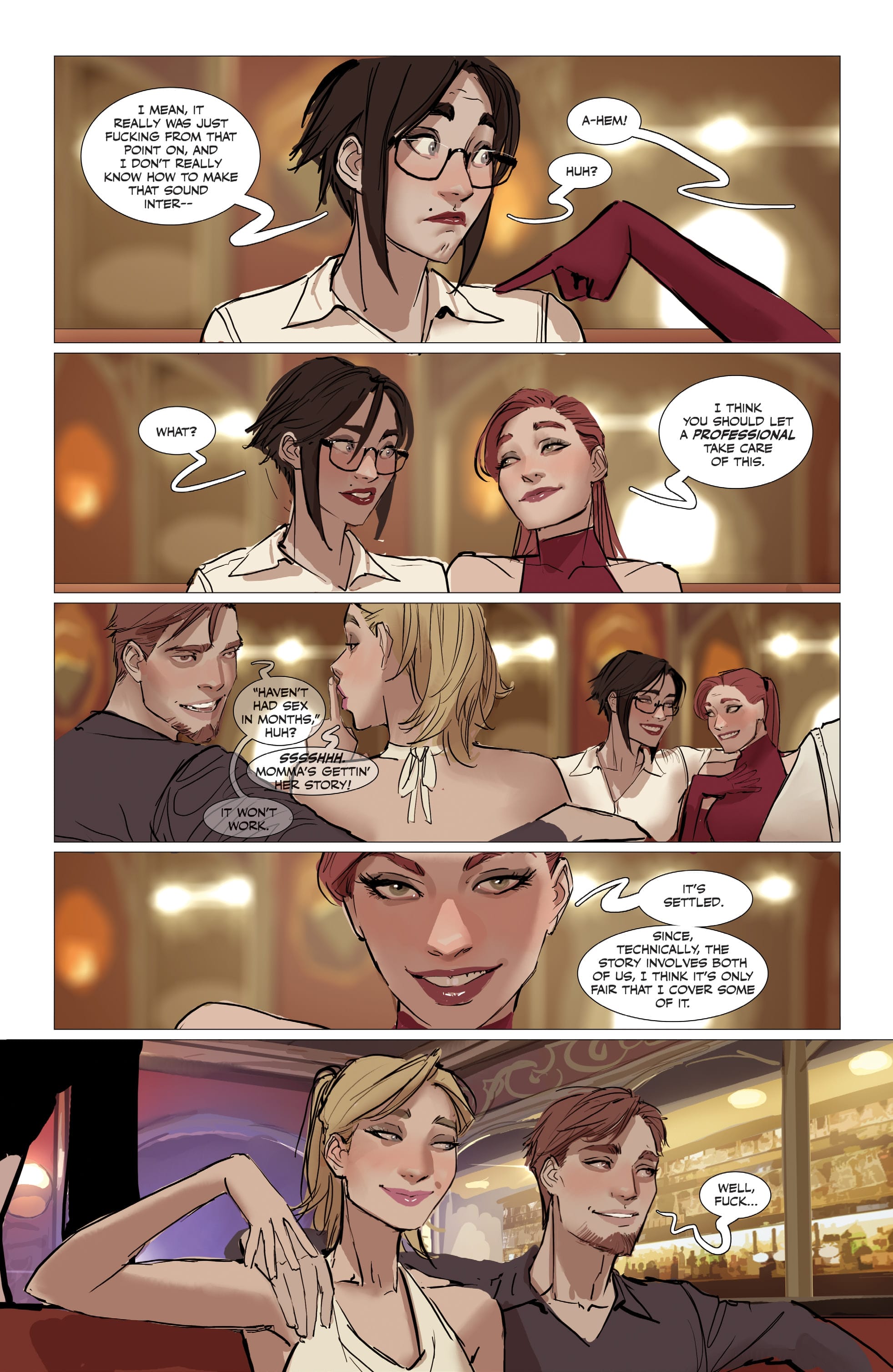 Crimson after Hours [Stjepan Sejic] - Chapter 1 — Page 42