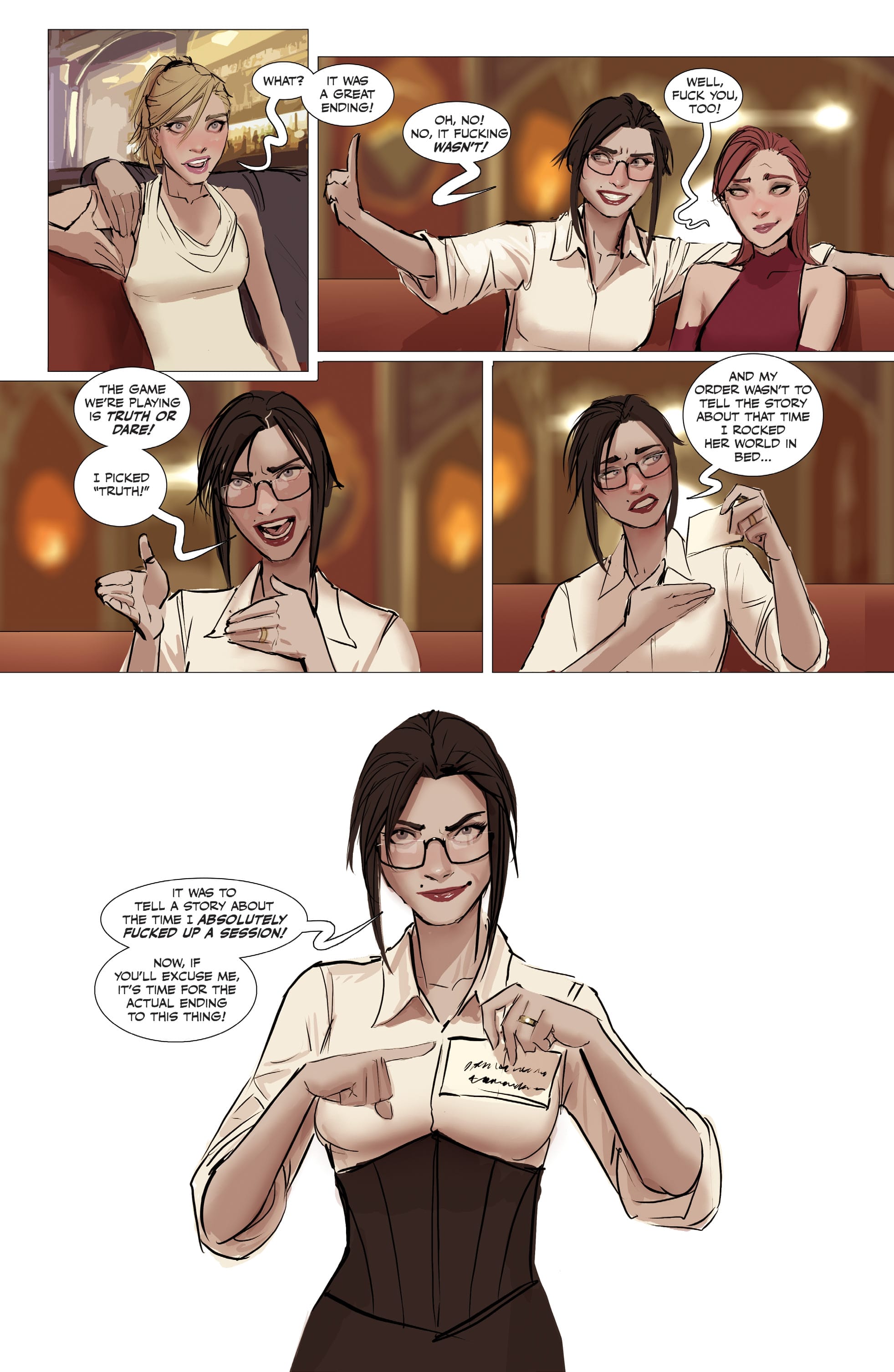 Crimson after Hours [Stjepan Sejic] - Chapter 1 — Page 60