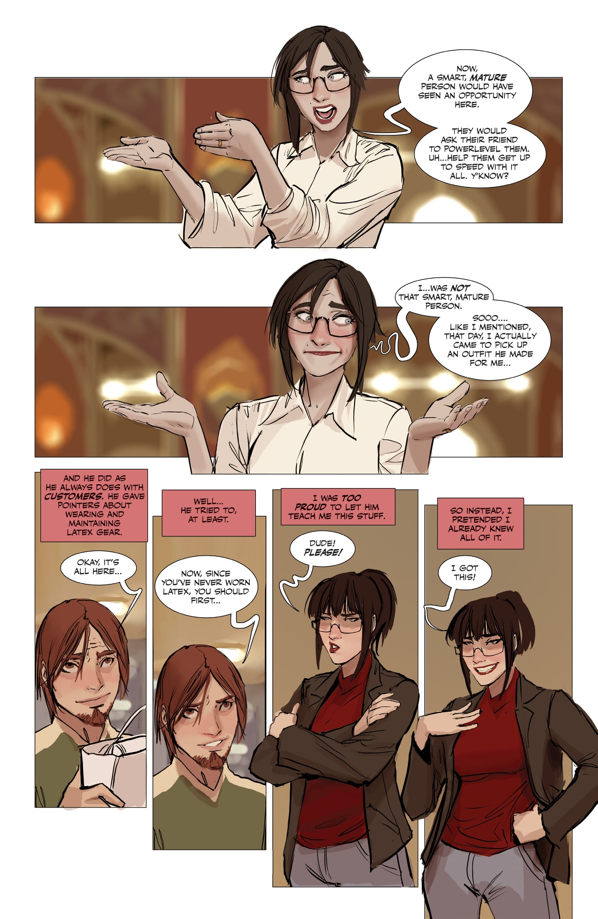 Crimson after Hours [Stjepan Sejic] - Chapter 1 — Page 64
