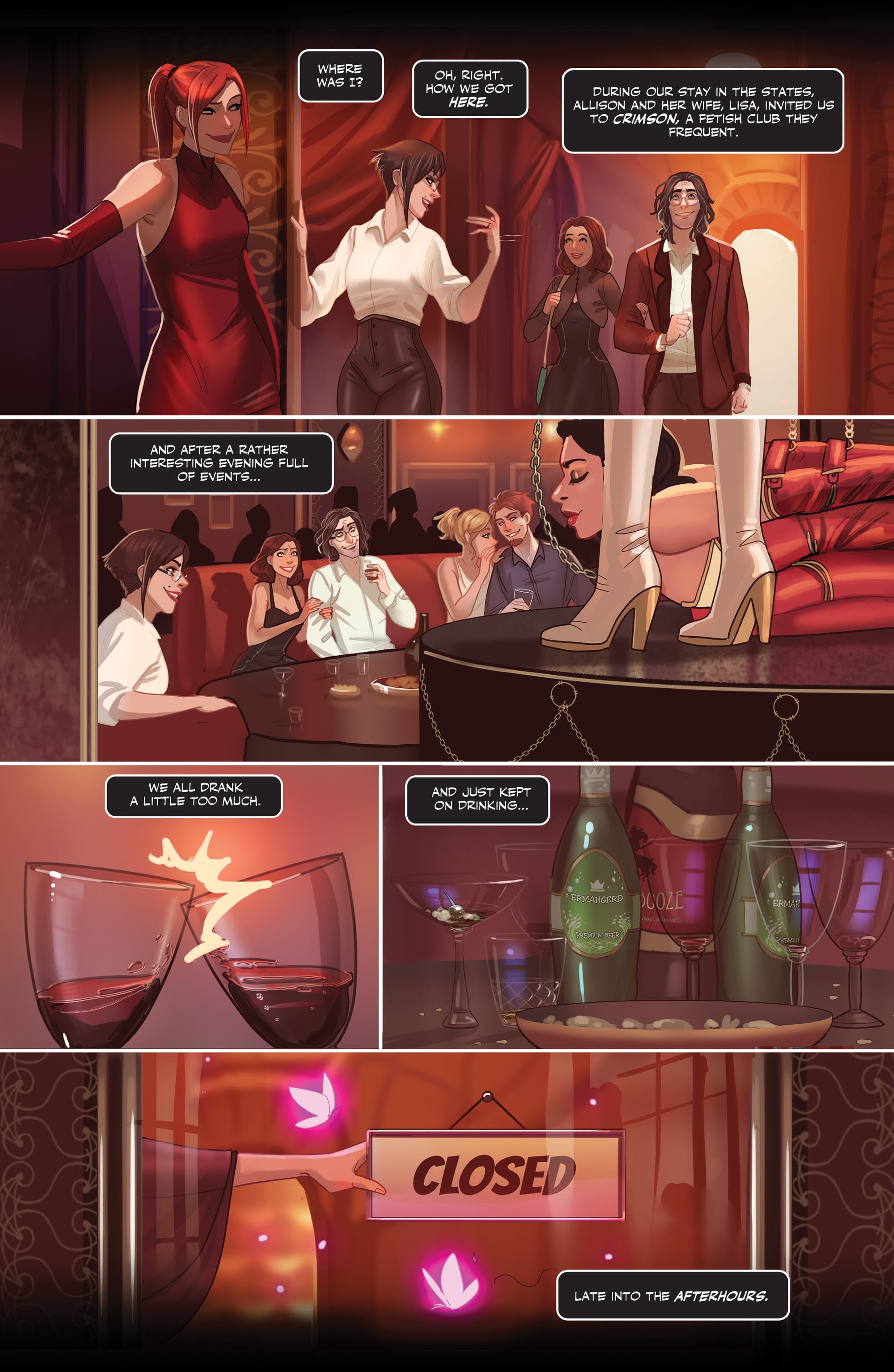 Crimson after Hours [Stjepan Sejic] - Chapter 1 — Page 81